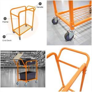 High Quality ORDER PICKING TROLLEY Dup_LP0162 Hand <b>Cart</b> & Trolley - Product Image 4