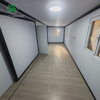 Casa prefabricada portátil modular de 40 pies Casa De Granny tienda de Casa plana contenedor de invernadero expandible 2 3 4 dormitorios Casa de estar