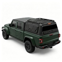 Capot/Cabine de camping pour pick-up 4x4 tout-terrain, antivol, en alliage d'aluminium robuste, à ouverture manuelle, verrouillable, étanche