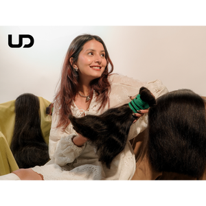 Cheveux humains indiens droits noirs naturels non traités de 9 pouces, de haute qualité, paquet de cheveux vierges, cuticule alignée - Product Image 2