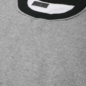 เสื้อสเวตเชิ้ตสตรีทแวร์ลำลองราคาส่ง ผ้าฝ้าย 100% แบบเรียบ สไตล์สวมหัว สำหรับผู้ใหญ่ - Product Image 4
