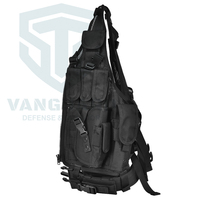 Gilet tactique de sécurité multi-poches MOLLE en maille respirante pour garde et patrouille, uniforme de travail OEM noir