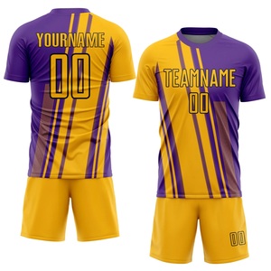 Ensemble de vêtements de football modernes, maillot et short d'équipe professionnelle, tissu respirant, fabricant mondial de vêtements de sport - Product Image 1