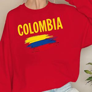COLOMBIE avec drapeau sweats femme - Product Image 3