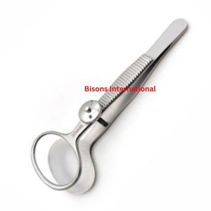 Pinzas Chalazion Desmarres de BISONS al por mayor, con patrón ajustable y tornillo de bloqueo, herramienta quirúrgica oftálmica - Product Image 2