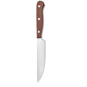Couteaux à steak de haute qualité avec lame de coupe en acier inoxydable de précision et manche confortable à triple rivet noir pour trancher le bœuf - Product Image 2