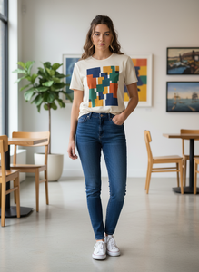 T-shirts personnalisés 100% coton, respirants, à manches courtes, en vente en ligne à bas prix - Product Image 6