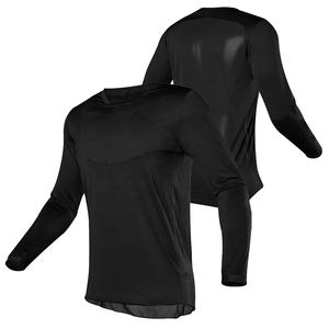 Camiseta de Motociclismo Personalizada con Etiqueta, Resistente al Viento, 100% Poliéster, para Carreras de Motocross, MTB, MX, BMX, con Protección - Product Image 3