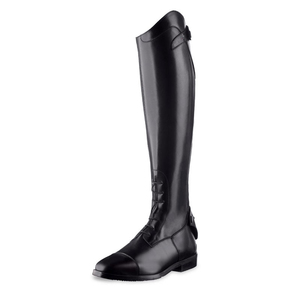Botas de equitación clásicas de cuero genuino vintage duradero para hombre, color marrón óxido, con logo personalizado, al mejor precio al por mayor. - Product Image 1