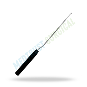 Cureta de Bayoneta Lateral en Forma de Lágrima de 18.5 Pulgadas, Instrumento Quirúrgico para Cirugía de Columna Vertebral, Herramienta Quirúrgica para Huesos - Product Image 3