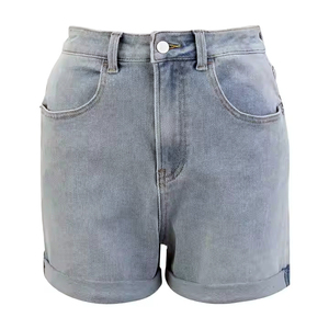 Casual Outdoor Denim Shorts Custom Logo 100% Cotton Shorts-Anti-Pilling Breathable Quick Dry High Quality Comfortable Fit - Product Image 1