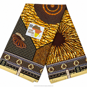 African Wax Print Ankara Organza Fabric Eco-Friendly Wholesale for Women Apparel Dresses Skirts Tops Crafts Curtains and Toys - Product Image 6