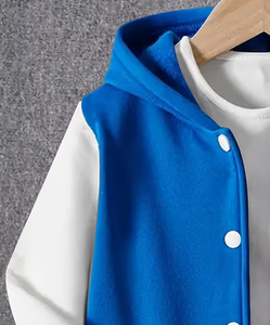 Boys' Casual Baseball Uniform Jacket Coat Autumn/Winter High School 100% Cotton Canvas Youngsters' Winter Outfit Classic Korean - Product Image 5