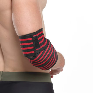 Bandes de compression élastiques pour coudes, pour la musculation, la gym, le soutien des coudes, la musculation, le powerlifting - Product Image 4
