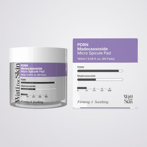 Productos coreanos para el cuidado de la piel Whatiforskin PDRN Madecassoside Micro Spicule Pad Hecho en Corea 60 unidades - Product Image 1