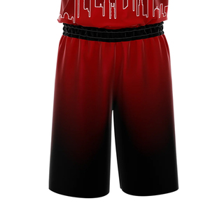 Ensembles de maillots de basket-ball pour hommes à impression numérique personnalisée, 100% polyester respirant, entièrement sublimés, uniformes de basket-ball d'été en gros - Product Image 3
