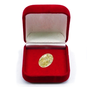 Diamante Cultivado en Laboratorio CVD de Corte Esmeralda Amarillo Intenso de 2.00 Ct, Corte Excelente, VS1, Certificado IGI, Gema Suelta para Joyería - Product Image 1
