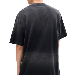 Camisetas de Verano para Hombre al por Mayor, Tejidas, 100% Algodón, Transpirables, con Efecto Desgastado por el Sol, de Alta Calidad y Peso Pesado - Product Image 5