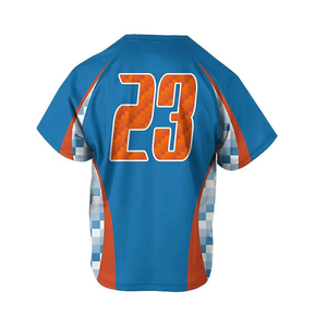 ชุดยูนิฟอร์มทีมลาครอสแบบกำหนดเอง พิมพ์หมายเลขได้ ชุดลาครอสสำหรับฝึกซ้อมและแข่งขัน ชุดลาครอสสำหรับเยาวชน - Product Image 5