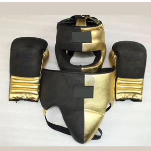 Top Selling Professional Genuine Leatherboxing <b>Sets</b> Genuine Leather <b>Sparring</b> New Professional Pro Punching <b>Boxing</b> <b>Set</b> - Product Image 2