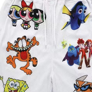 Customized Summer Hot Casual Mesh <b>Shorts</b> High Quality Screen Printing 100% Cotton Breathable Quick Dry Length <b>Shorts</b> 220 GSM - Product Image 5