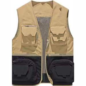 Chaleco de mezclilla sin mangas para hombre, talla grande, cuello cuadrado, color liso, estilo casual, para invierno, tipo jersey, largo regular, estilo moto - Product Image 2