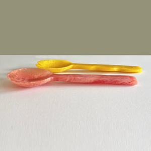 Novelty Resin <b>Salad</b> <b>Spoons</b> Set – Colorful Long Handle Serving Utensils for Kitchen Tableware Use Wholesale B2B Supply - Product Image 6