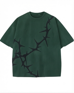 Camiseta Oversize Transpirable para Hombre, 100% Algodón, Estampado Digital, Manga Corta, Estilo Urbano, Color y Talla Personalizables, Tejido de Punto - Product Image 6