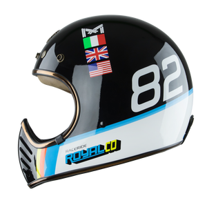 Casco integral fabricado en Vietnam 2025 H01 ROYAL HELMET, ABS de alta calidad, nuevo diseño clásico, para distribución global. - Product Image 4