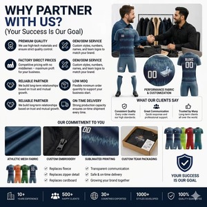 Fabricante de Uniformes de Fútbol Premium, Venta al Por Mayor, OEM, Logotipo Personalizado Bordado, Ropa de Fútbol de Poliéster, Fábrica a Nivel Mundial - Product Image 5