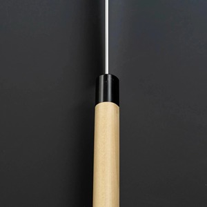 Cuchillo de Chef Japonés Hecho a Mano, Estilo Moderno, Hoja de Acero Inoxidable de 9.5 Pulgadas, Mango de Madera Ambidiestro, Forjado a Mano, Extra Afilado - Product Image 6
