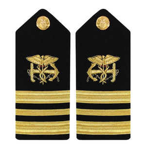 Écussons brodés personnalisés de haute qualité pour uniformes, épaulettes brodées à la main avec cordon, pantalons de travail en nylon - Product Image 4