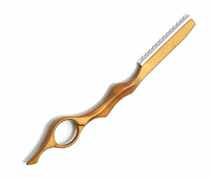 <b>Single</b>-Finger Disposable Stainless Steel High Quality Face & Body Hair Trimming <b>Razor</b> with <b>Single</b> <b>Blade</b>-Salon Barber Use - Product Image 5