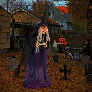 67\" Halloween Witch Decorations Spooky Halloween Party Decorations - Product Image 4