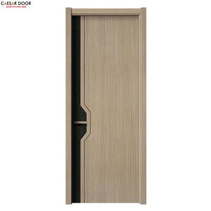 Porte en bois MDF creuse de 40 mm d'épaisseur, résistante à l'eau et anti-moisissure, avec cadre, pour la maison, le bureau, l'entrée, les chambres - Product Image 3