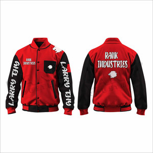 Chaqueta Letterman para Hombre, Talla y Color Personalizados, Mejor Precio Disponible, 100% Lana, Chaqueta de Invierno - Product Image 3