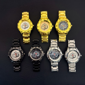Montre à quartz pour <span class=keywords><strong>homme</strong></span>, boîtier en alliage, style sport et affaires, affichage multi-cadrans à aiguilles en verre, compatible OEM/ODM - Product Image 5