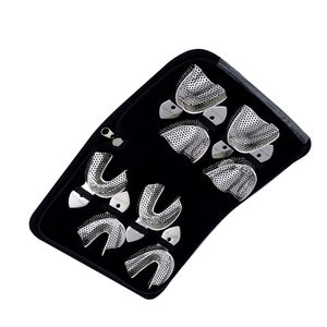 Kit de porte-empreintes dentaires manuels pour dents supérieures et inférieures, en acier inoxydable de qualité médicale, certifié CE ISO, par Grip Surgical - Product Image 2