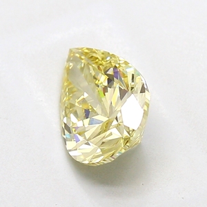 Diamant de laboratoire de 1,64 ct, taille poire, jaune intense fantaisie, VS2 - Product Image 2