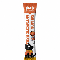 Friandises à lécher pour chats, soutien immunitaire, sans céréales, riches en protéines, bâtonnets de nourriture humide crémeuse à base de viande pour la santé de la peau et du pelage, vente en gros