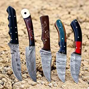 Lot de couteaux de chasse Damas mixtes avec étui – Livraison immédiate, stock disponible, vente en gros uniquement, option de sélection et d'assemblage – Couteaux de chasse - Product Image 3