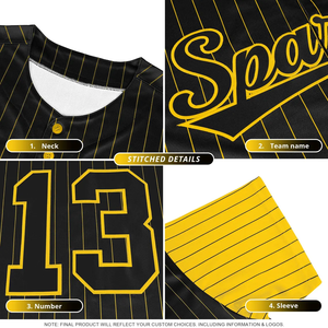 Custom Black Puerto Rico Flag Baseball Jersey <b>Crop</b> <b>Top</b> Black Baseball Jersey - Product Image 2