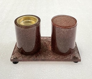 El mejor juego de bandejas de resina para quemador de incienso Bakhoor de todos los tiempos, juego de bandejas de resina Mubkhar, juego de bandejas para quemador de incienso Loban, precio de fábrica al por mayor - Product Image 5