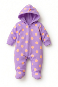 Mono con Capucha para Bebé Unisex 100% Algodón, Personalizable, Suave, Transpirable, para Recién Nacidos, Traje de Dormir Cómodo - Product Image 3