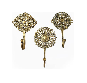 Gancho de Pared de Latón para Colgar Ropa, Gancho Decorativo Moderno de Latón para Cocina, Adecuado para Organizar Toallas y Ropa - Product Image 4