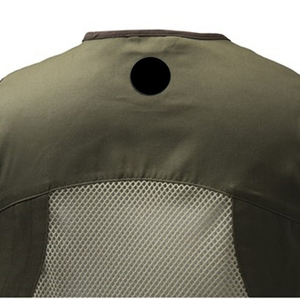 Chaleco de tiro al lomo unisex para adultos, ligero, de malla y cuero, transpirable, que absorbe la humedad, de alta calidad, para verano. - Product Image 6
