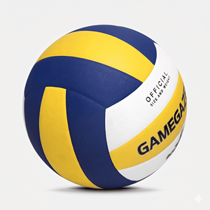 ลูกวอลเลย์บอล GAMEGAZER MS-VB-1026 PU ทนทาน น้ำหนักเบา ขนาด 5 น้ำหนัก 260-280 กรัม รอบวง 650-670 มม. เย็บด้วยเครื่องจักร ปรับแต่งได้ - Product Image 2