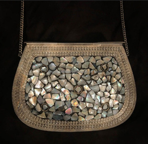 Bolsos Bandolera de Mosaico Hechos a Mano, Ecológicos y de Calidad Premium con Incrustaciones de Madreperla |   Bolso de Noche de Lujo para Fiestas - Product Image 5