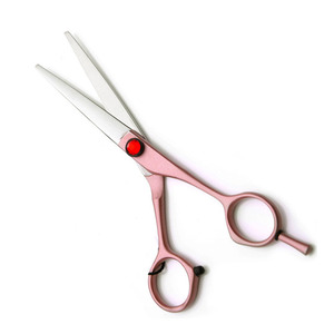 Professional Steel Rose Gold Hair Scissors Cutting Barber Haircut Scissor Thinning <b>Shears</b> Hairdressing Scissors - Product Image 4
