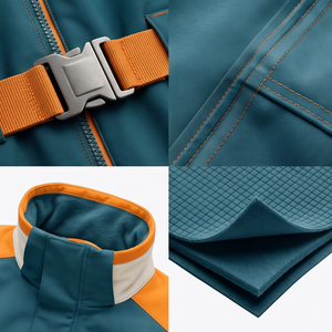 Traje de Esquí Personalizado de Fábrica, Sublimado, Impermeable, con Capucha, de Poliéster/Nailon para Hombre, Chaqueta de Snowboard Térmica, Cortavientos y Cálida - Product Image 6